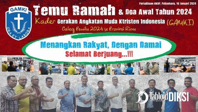 Menuju Pemilu 2024, Beberapa Caleg  Kader GAMKI Dibekali Doa