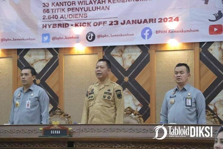 Sekdako Indra Pomi Ajak ASN Jaga Netralitas di Penyuluhan Hukum Serentak