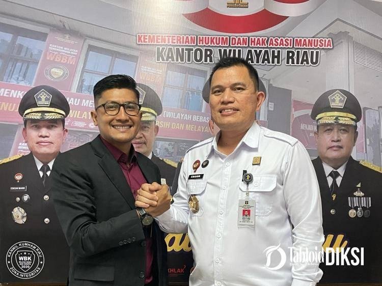 LBH TNN Pekanbaru Teken Kontrak Bantuan Hukum Bersama Kemenkumham Riau