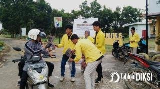 Kecam Politik Dinasti, 6 Kampus Riau Bergerak Bagikan Selebaran