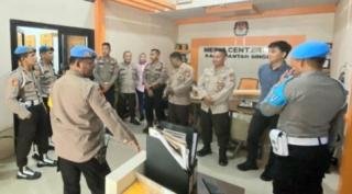 Polres Kuansing Uji Kesiapan Segenap Personel 