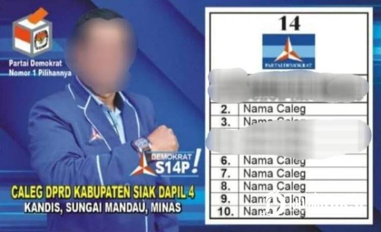 Jangan Pilih Sds Caleg Demokrat Dapil 4 Siak, Diduga Jalankan Bisnis Judi dan CPO Ilegal