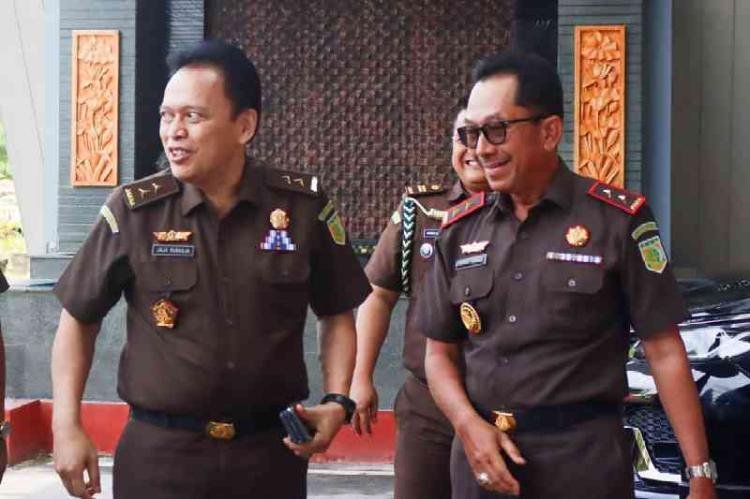 Kajati Riau Sambut Kunker Direktur Penuntutan Jampidmil RI