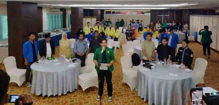 Deklarasi, BEM se-Riau Dukung Pemilu Damai