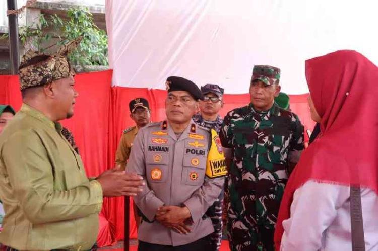 Kunjungi Kepulauan Meranti, Wakapolda Riau Cek Persiapan Pengamanan Pemilu