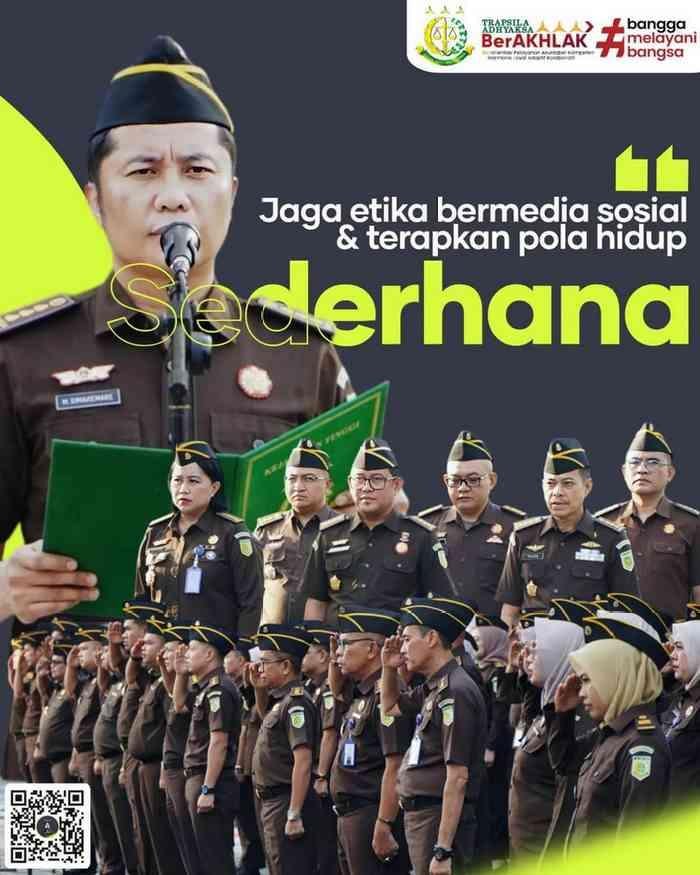 Asintel Kejati Riau Penerima Apel Kerja Pagi