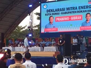 Kampanye Akbar Paslon 2 Presiden RI di TGB Kota Dumai