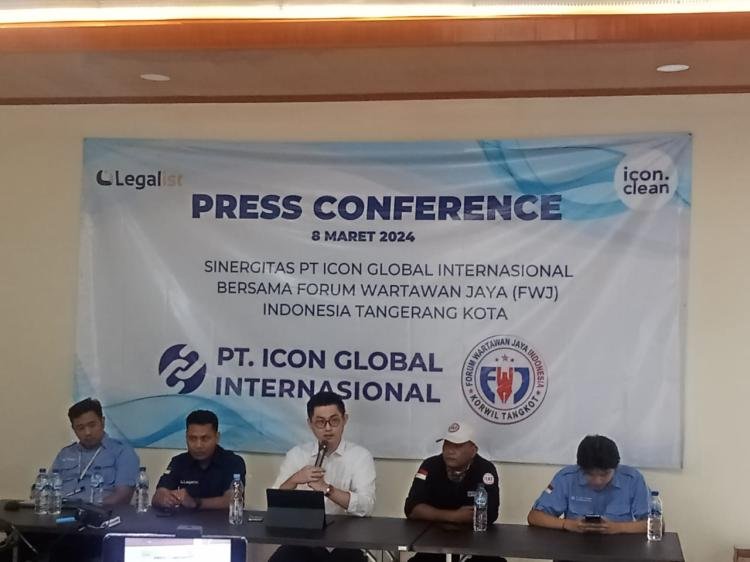 PT Icon Global Internasional Jalin Kerjasama Dengan Forum Wartawan Jaya Indonesia (FWJ) Kota Tangerang 