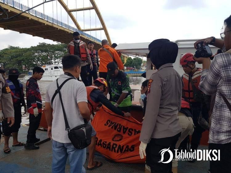 Korban Terjun di Jembatan Siak 1 Masuk Kantong Orange