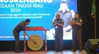 Kajati Riau Buka Pra Musrembang Kejaksaan 2024