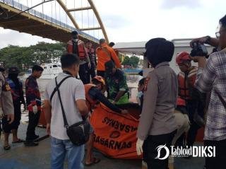 Korban Terjun di Jembatan Siak 1 Masuk Kantong Orange