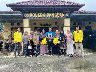 Bripka Asmarta Nopa Kembali Pindah Tugas Ke Mapolsek Pangean, FMKP dan Masyarakat Lakukan ini