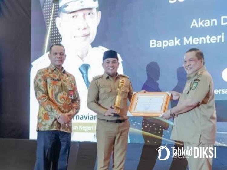 Terbaik I Diterima Bupati Zukri Terkait Pembangunan Daerah