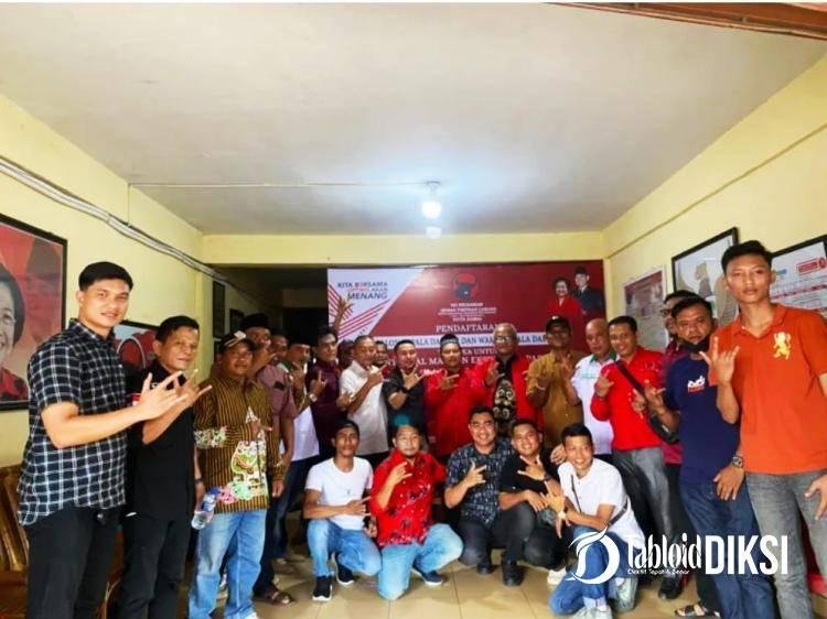 Bacalon Walikota Dumai Potensial, Fuad Santoso Serahkan Formulir