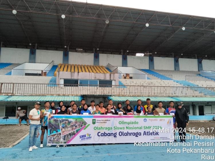 Rebut Juara 1 Atletik Putri di Ajang O2SN Tingkat Provinsi Riau, Siswi SMKN 1 Benai Melaju Ke-Tingkat Nasional