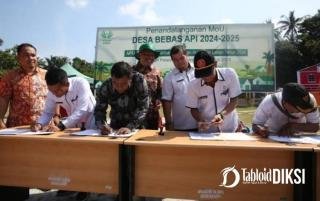 Asian Agri Apresiasi Lima Desa dan Jalin MoU DBA