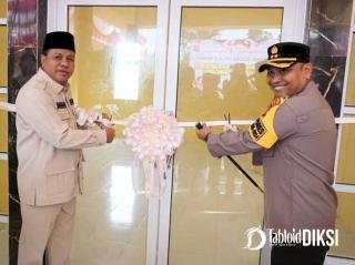 Bupati Suhardiman Resmikan Kantor Polsek Imunan, Kapolres Kuansing: Terimakasih Pemkab