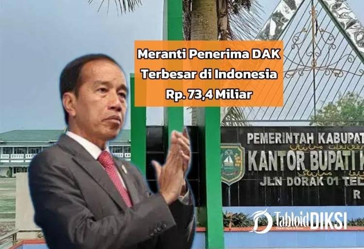 Tahun 2025, Presiden RI Anggarkan Meranti Penerima DAK Terbesar