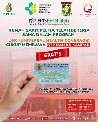 RS Pelita Resmi Bergabung dengan BPJS Kesehatan, Pasien Dapat Manfaat Lebih