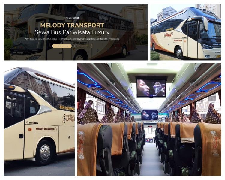 Sewa Bus Pariwisata Jakarta Bersama Melody Transport: Pilihan Terbaik untuk Kenyamanan dan Kemewahan