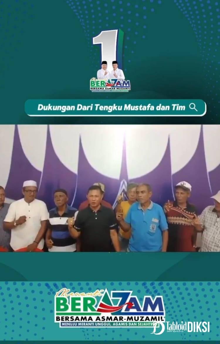 Tengku Mustafa Dukung Pasangan Calon Bupati Meranti Berazam