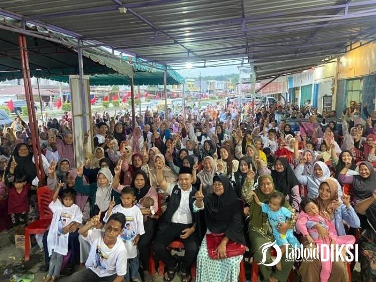 Kampanye No.1 Abdul Wahid-SF Harianto di Ujung Batu, Suara Ibu-Ibu untuk Riau yang Lebih Baik