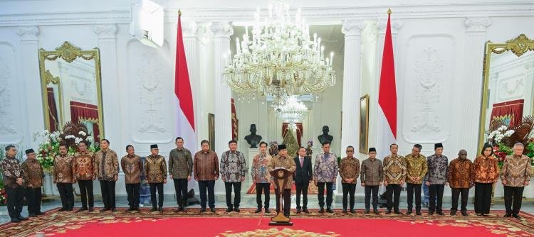 Prabowo Umumkan Kabinet Merah Putih Kepresidenan