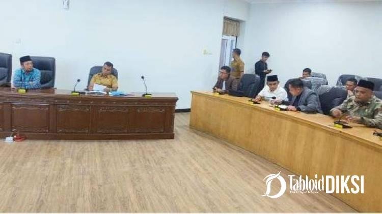 Zulpan Azmi Pimpin Rapat Banmus, Jadwalkan Pelantikan Pimpinan DPRD Kampar