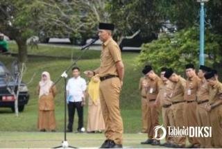 Pjs Bupati Kuansing Pimpin Apel Perdana, Fokus pada Pelayanan Publik dan Kesehatan