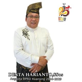 Ini Pesan Desta Harianto SSos Pada HUT Kuansing Ke-25 Tahun