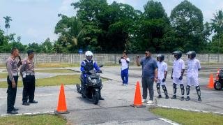 Jumlah Pelanggaran Pelajar Dalam Berlalu-lintas Menurun, Ditlantas Polda Riau Berhasil Laksanakan Program Tematik "Riau Adalah Kita"