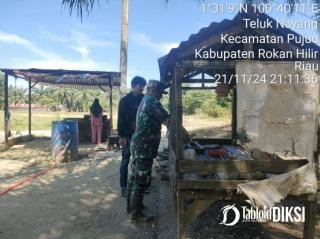 Berikan Dukungan Ke Pada Pemiliki Usaha Mikiro Kecil Menengah, Babinsa Koramil 06/TM Selalu Dekat Dengan Masyarakat