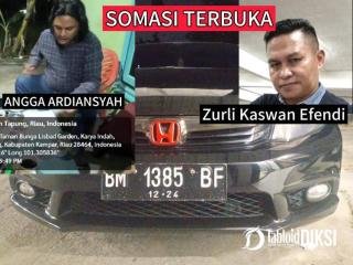 Bidnen SH Sebut Somasi Terbuka Honda Civic Harus Dikembalikan 1x24 Jam