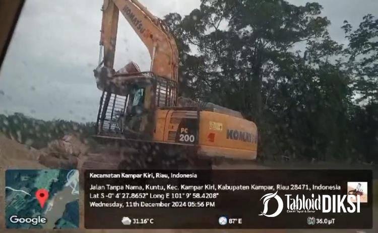 Galian C Tambang Batu Sungai Subayang Kampar Diduga Tak Kantongi Legalitas ! Ada Apa Penegak Hukumnya dan Tindakan Tegas Pihak Terkait ?