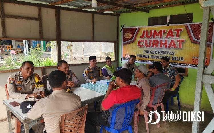 Jumat Curhat, Kapolsek Kempas dan Jajaran Wujudkan Kamtibmas Kondusif Jelang Tahun Baru 2025