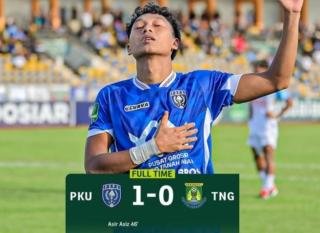 Gol Sematawayang Asir Aziz Hantarkan PSPS Tempati Runner-Up Liga 2