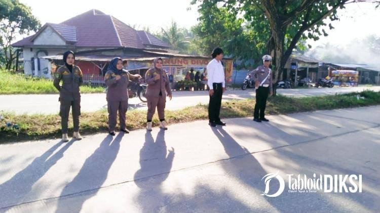 Antispasi Kemacetan dan Keamanan, Satpol PP Siaga Di Pasar Ramadhan