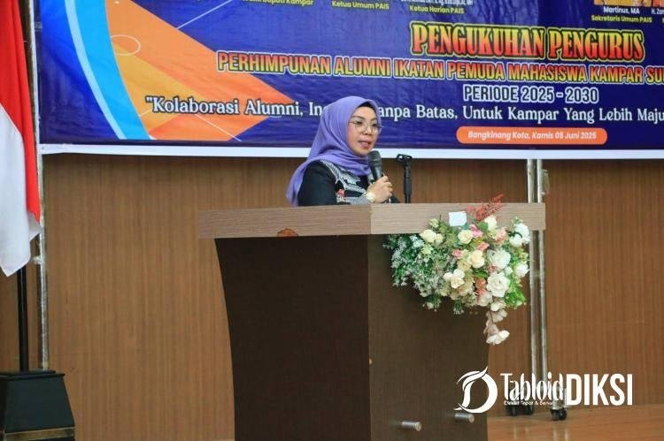 Dr. Misharti Kukuhkan PAIS Sumbar, Ajak Alumni Jadi Teladan Pemuda Kampar
