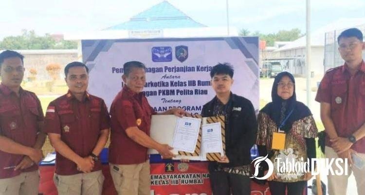 Lapas Rumbai Gandeng PKBM Pelita Riau Tingkatkan Pembinaan Lewat Pendidikan