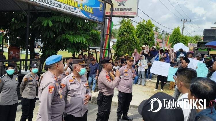 Tak Terima Dian Cs Ditahan, Sejumlah Pendemo Asal Batu Gajah Minta Dibebaskan Meski Akui Bayar Steking