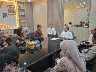 Kemenkumham Riau dan BPN Perkuat Sinergi di Bidang Hukum dan Pertanahan