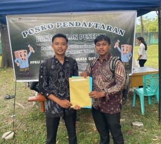 Resmi Mendaftar, Fauzan-Dion Siap Perjuangkan Hak-Hak Mahasiswa UNRI