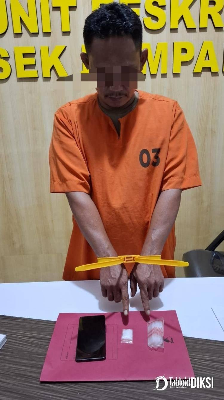 Tim Hampai Polsek Kampar Kiri Tangkap Pengedar Narkoba Saat Ingin Transaksi di Gudang