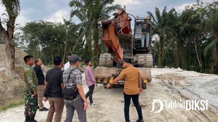 Grebek Tambang Ilegal, TNI-Polri Sinergi !