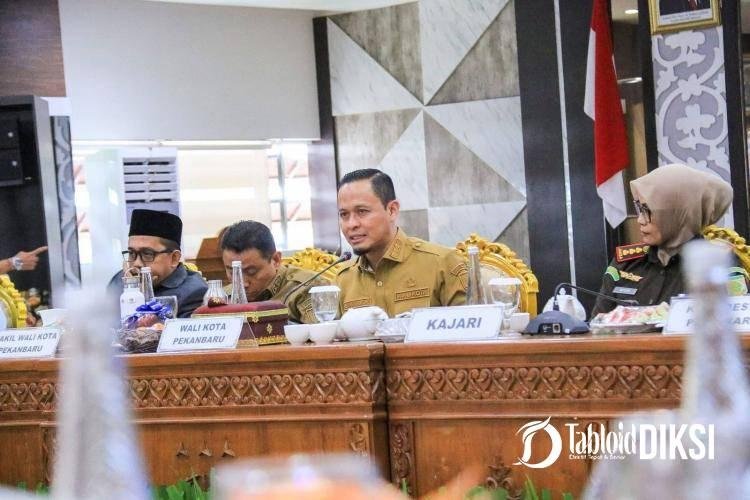 Pemko dan Forkopimda Pekanbaru Koordinasi Penertiban Kabel Fiber Optik