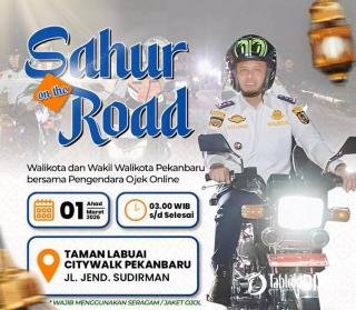 Sahur Bareng Wako Agung, 1.500 Driver Ojol Bakal Padati Lapangan Purna MTQ