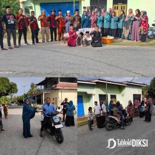 Lurah Pujud Selatan Dan Tim Pengerak PKK Berserta Jajarannya, Berbagi Takjil Kepada Warga Yang melintas