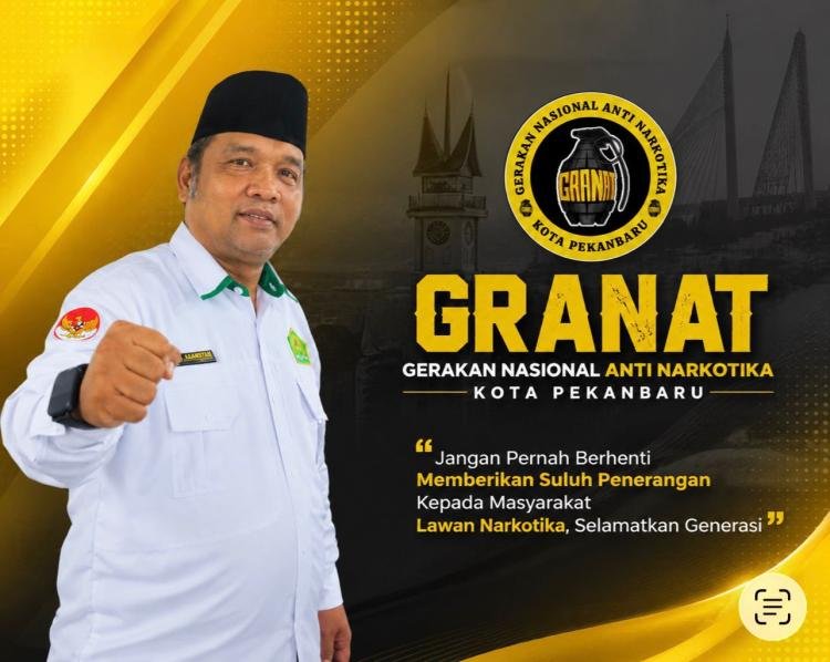 GRANAT Pekanbaru Ambil Peran dalam Bimtek P4GN, Ajak Perangi Narkotika