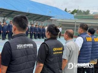 GRANAT Pekanbaru Hadiri Apel dan Ikrar Bersama di Lapas Gobah, Tegaskan Komitmen Bersih dari Narkoba dan Handphone Ilegal