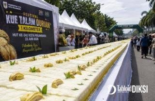 HUT Pekanbaru 2026 Bakal Semarak dengan Sajian Kue Talam Durian Gratis untuk Warga